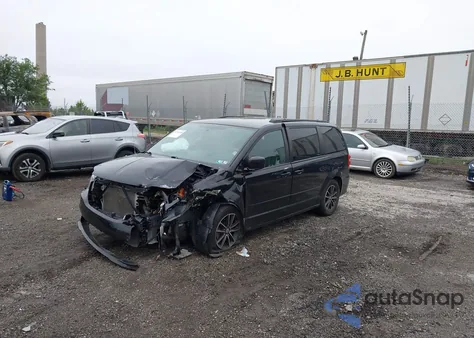 2017 Dodge Grand Caravan Gt from USA, damaged, VIN 2C4RDGEG2HR790364